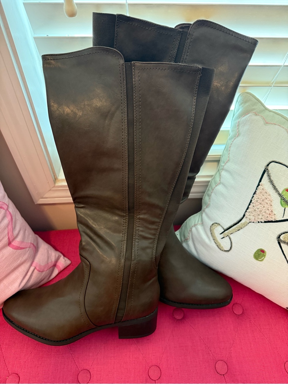 Lane Bryant Brown Knee high Boots